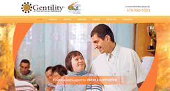 Desktop Screenshot of gentilitycare.com
